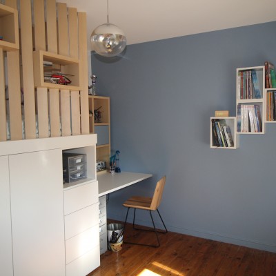 Rénovation d’une chambre à Levallois